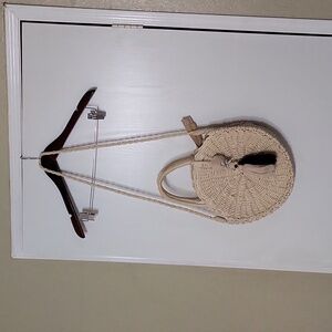 Bohemian Round Straw Bag